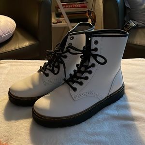 White Dr. Martens